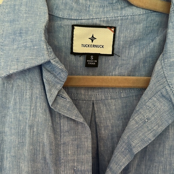Tuckernuck Chambray Callahan Shirt Dress - Picture 10 of 11